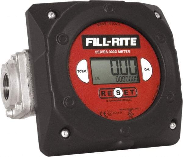 Tuthill - 1" Digital Fuel Meter Repair Part - For Use with Pump - FR1210G, FR1210GA, FR2410G, SD1202G, FR610G, FR700V, FR700VN, FR152, FR112 - Exact Industrial Supply