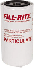 Tuthill - 3/4" Cast Iron Filter Head with Drain Valve Repair Part - For Use with Pump - FR1210G, FR1210GA, FR2410G, SD1202G, FR610G, FR700V, FR700VN, FR152, FR112 - Exact Industrial Supply