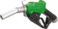 Tuthill - 30 GPM, Gasoline, Kerosene & Diesel Fuel 1" Auto Nozzle with Hook - 1" Inlet, 1" Outlet - Exact Industrial Supply