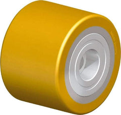 Blickle - 2-3/64" Wide x 3.23" High x 3" Deep Hand Truck Roller - 968 Lb Load Capacity - Exact Industrial Supply