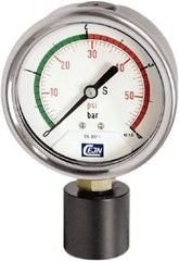 CEJN - Blow Gun OSHA Compliancy Gauge - Thread - Exact Industrial Supply