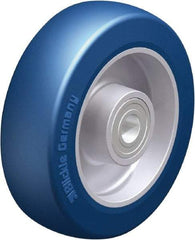 Blickle - 5 Inch Diameter x 1-37/64 Inch Wide, Polyurethane-Elastomer Blickle Besthane Caster Wheel - 770 Lb. Capacity, 19/32 Inch Axle Diameter, Ball Bearing - Exact Industrial Supply