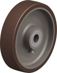 Blickle - 10 Inch Diameter x 2-23/64 Inch Wide, Polyurethane-Elastomer Blickle Besthane Caster Wheel - 3,300 Lb. Capacity, 1-3/16 Inch Axle Diameter, Ball Bearing - Exact Industrial Supply