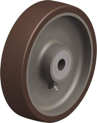 Blickle - 10 Inch Diameter x 2-23/64 Inch Wide, Polyurethane-Elastomer Blickle Besthane Caster Wheel - 3,300 Lb. Capacity, 1 Inch Axle Diameter, Ball Bearing - Exact Industrial Supply