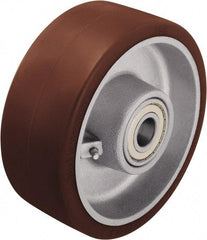 Blickle - 8 Inch Diameter x 4-9/64 Inch Wide, Polyurethane-Elastomer Blickle Besthane Caster Wheel - 3,520 Lb. Capacity, 1-3/16 Inch Axle Diameter, Ball Bearing - Exact Industrial Supply