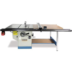 Baileigh - 12" Blade Diam, 1" Arbor Diam, 1 Phase Table Saw - 5 hp, 37" High, 220 Volt, 4" Cutting Depth - Exact Industrial Supply