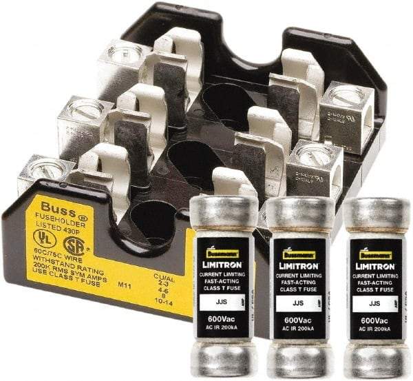 Parker - Frequency Drive Accessories Type.: Fuse Kit Style.: 6 Amp - Exact Industrial Supply