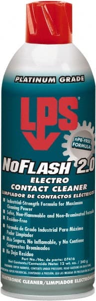 LPS - 12 Ounce Aerosol Contact Cleaner - Exact Industrial Supply