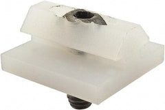 80/20 Inc. - Open Shelving Accessory/Component - UHMW Polyethelene, 25mm Long, Use with 25 Series - Exact Industrial Supply
