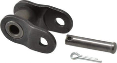 Morse - 3/4" Pitch, ANSI 60, Roller Chain Offset Link, Low Maintenance - Chain No. 60 - Exact Industrial Supply