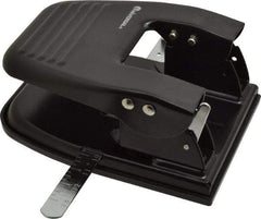 UNIVERSAL - Paper Punches Type: 25 Sheet 2-Hole Punch Color: Black - Exact Industrial Supply