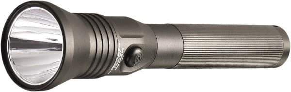 Streamlight - White LED Bulb, 800 Lumens, Industrial/Tactical Flashlight - Black Aluminum Body, 1 AA NiMH Battery Included - Exact Industrial Supply