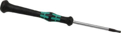 Wera - 7/64" Precision Miniature Hex Driver - 2-3/8" Bade Length, Ergonomic with Spinning Cap Handle, 2-3/8" OAL - Exact Industrial Supply