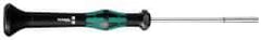 Wera - 9/64" Solid Shaft Precision Nutdriver - Ergonomic Handle, 6-1/4" OAL - Exact Industrial Supply