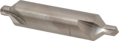 Hertel - #8 Plain Cut 82° Incl Angle Solid Carbide Combo Drill & Countersink - Exact Industrial Supply