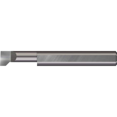 Micro 100 - Thread Relief Tools; Material: Solid Carbide ; Cutting Diameter (Inch): 3/16 ; Flat Width (Inch): 5/64 ; Flat Width (Decimal Inch): 0.0780 ; Cutting Depth (Inch): 3/8 ; Projection (Decimal Inch): 0.0400 - Exact Industrial Supply