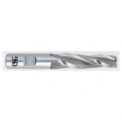 3/32 x 3/16 x 1-1/4 x 2-1/2 3 Fl HSS-CO Tapered Center Cutting End Mill -  Bright - Exact Industrial Supply