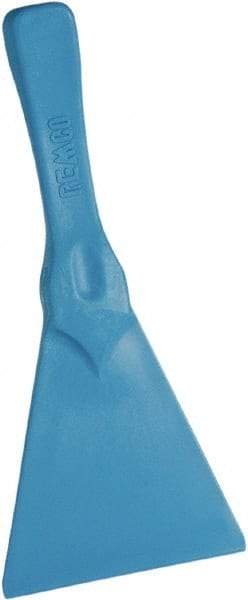 Remco - Stiff Polypropylene Straight Scraper - 4.4" Blade Width, Ergonomic Handle - Exact Industrial Supply