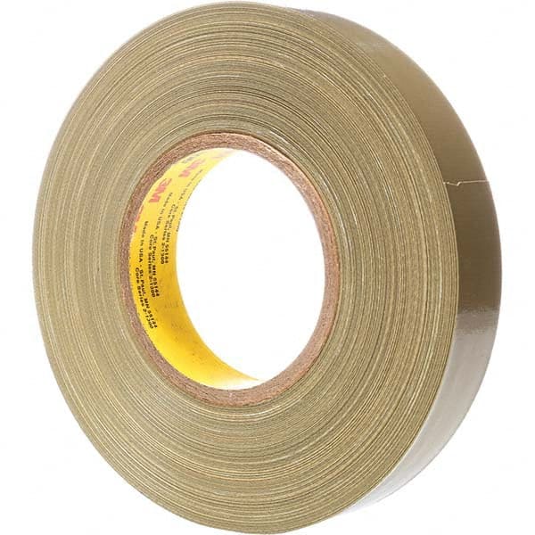 3M - 60 Yd x 1" x 11.7 mil Olive Green Polyethylene Cloth Duct Tape - Exact Industrial Supply