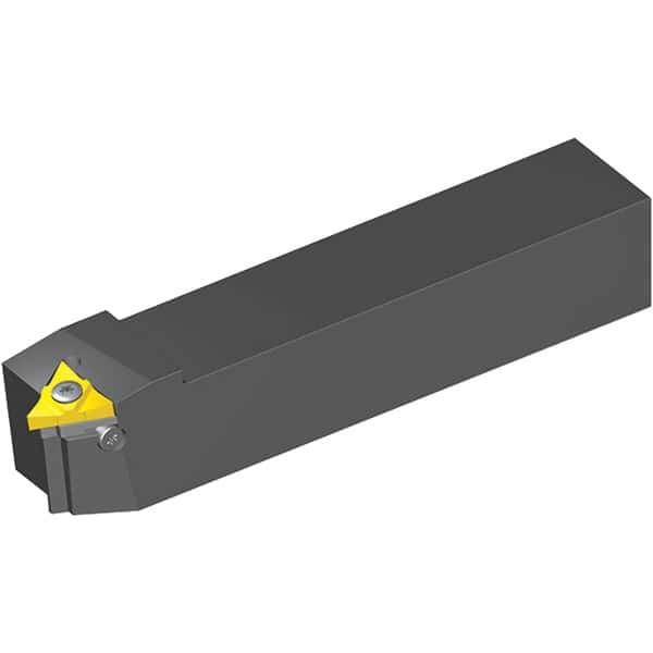 Vargus - External Thread, Right Hand Cut, 1-1/2" Shank Width x 1-1/2" Shank Height Indexable Threading Toolholder - 8" OAL, 5UE Insert Compatibility, AL Toolholder, Series U Style - Exact Industrial Supply