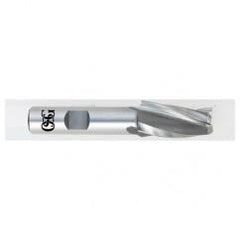 3/32 x 3/8 x 2 x 3-3/4 3 Fl HSS-CO Tapered Center Cutting End Mill -  Bright - Exact Industrial Supply