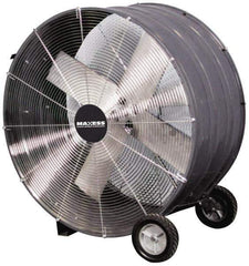 TPI - 30" Blade, Direct Drive, 1/4 hp, 4,400 & 3,800 CFM, Floor Style Blower Fan - 2.5 Amps, 120 Volts, 2 Speed, Single Phase - Exact Industrial Supply