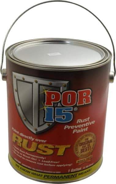 POR-15 - 1 Gal, Gray, Rust Preventative Paint - Comes in Can with Handle - Exact Industrial Supply