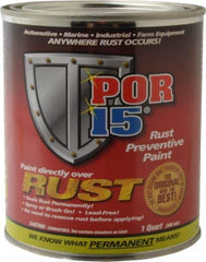 POR-15 - 1 Quart, Clear, Rust Preventative Paint - Comes in Can - Exact Industrial Supply