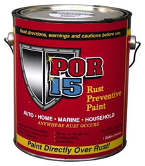 POR-15 - 5 Gal, Silver, Rust Preventative Paint - Comes in Pail - Exact Industrial Supply