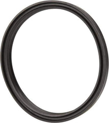 Value Collection - 4" Inside Diam x 4-1/2" Outside Diam 8600 Type Wiper - 0.351" High, Nitrile - Exact Industrial Supply