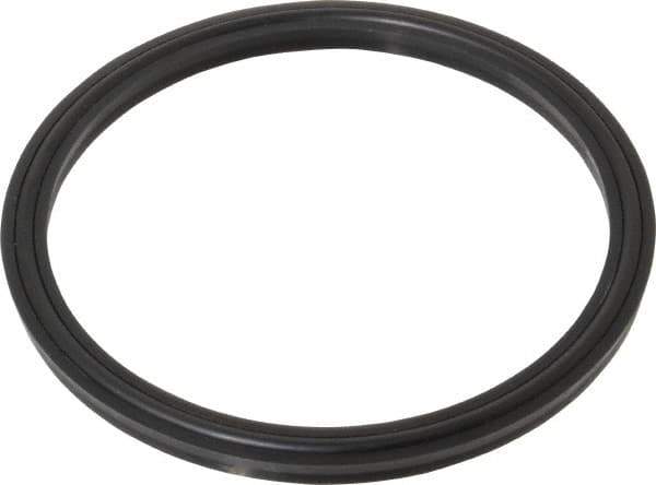 Value Collection - 3-1/2" Inside Diam x 4" Outside Diam Lip Seal - Standard - 1/4" High, Polyurethane - Exact Industrial Supply