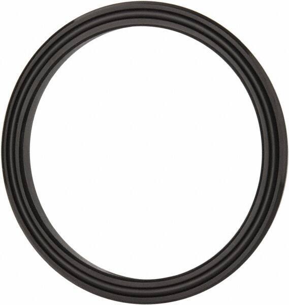 Value Collection - 3-1/4" Inside Diam x 3-3/4" Outside Diam Lip Seal Type B - 3/8" High, Polyurethane - Exact Industrial Supply