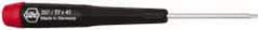 Wiha - T7 Torx Driver - 1-9/16" Blade Length, 4-3/4" OAL - Exact Industrial Supply