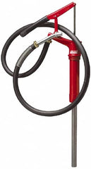 Lincoln - Hand-Operated Drum Pumps Pump Type: Lever Pump Ounces Per Stroke: 8 - Exact Industrial Supply