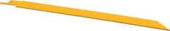 DeWALT - 8" Long, Bi-Metal Reciprocating Saw Blade - Straight Profile, 14 TPI, Toothed Edge, Universal Shank - Exact Industrial Supply