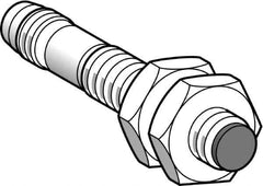 Telemecanique Sensors - PNP, NC, 2.5mm Detection, Cylinder, Inductive Proximity Sensor - 3 Wires, IP65, IP67, 12 to 24 VDC, M8x1 Thread, 42mm Long - Exact Industrial Supply