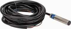 Telemecanique Sensors - PNP, NC, 1.5mm Detection, Cylinder Shielded, Inductive Proximity Sensor - 3 Wires, IP67, 12 to 24 VDC, M6x1 Thread, 33mm Long - Exact Industrial Supply