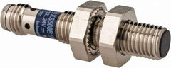 Telemecanique Sensors - PNP, 1.5mm Detection, Cylinder Shielded, Inductive Proximity Sensor - 3 Wires, IP67, 12 to 24 VDC, M8x1 Thread, 42mm Long x 0.39 Inch Wide - Exact Industrial Supply