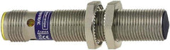 Telemecanique Sensors - PNP, 2mm Detection, Cylinder Shielded, Inductive Proximity Sensor - 3 Wires, IP67, IP69K, 12 to 24 VDC, M12x1 Thread, 50mm Long x 0.71 Inch Wide - Exact Industrial Supply