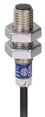 Telemecanique Sensors - PNP, NC, 1.5mm Detection, Cylinder Shielded, Inductive Proximity Sensor - 3 Wires, IP67, 12 to 24 VDC, M8x1 Thread, 33mm Long x 0.31 Inch Wide - Exact Industrial Supply