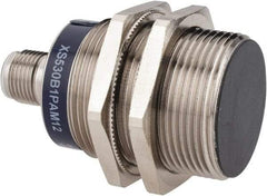 Telemecanique Sensors - PNP, 10mm Detection, Cylinder Shielded, Inductive Proximity Sensor - 3 Wires, IP67, IP69K, 12 to 24 VDC, M30x1.5 Thread, 50.7mm Long - Exact Industrial Supply