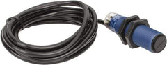 Telemecanique Sensors - Cable Connector, 0.6m Nominal Distance, Shock and Vibration Resistant, Diffused Photoelectric Sensor - 12 to 24 VDC, 500 Hz, PBT, 2.44 Inch Long x 0.71 Inch Wide - Exact Industrial Supply