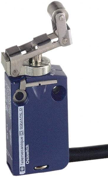 Telemecanique Sensors - SPDT, NC/NO, 240 VAC, 250 VDC, Removable Cable Terminal, Roller Plunger Actuator, General Purpose Limit Switch - 1, 2, 6, 12, 13, 4X, 6P NEMA Rating, IP66, IP67, IP68 IPR Rating - Exact Industrial Supply