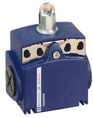 Telemecanique Sensors - SPDT, NC/NO, 240 VAC, 250 VDC, Screw Terminal, Roller Plunger Actuator, General Purpose Limit Switch - 1, 2, 4, 6, 12, 13 NEMA Rating, IP66, IP67 IPR Rating - Exact Industrial Supply