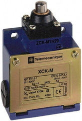 Telemecanique Sensors - SPDT, NC/NO, 240 VAC, 250 VDC, Screw Terminal, End Plunger Actuator, General Purpose Limit Switch - 1, 2, 4, 6, 12, 13, 6P NEMA Rating, IP66 IPR Rating - Exact Industrial Supply