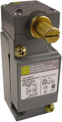 Square D - SPDT, 2NC/2NO, 600 Volt Screw Terminal, Rotary Head Actuator, General Purpose Limit Switch - 1, 2, 4, 6, 12, 13, 6P NEMA Rating, IP67 IPR Rating - Exact Industrial Supply