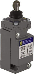 Square D - SPDT, NC/NO, 600 VAC at 1.20 Amp, 600 VDC at 0.10 Amp, Screw Terminal, Roller Plunger Actuator, General Purpose Limit Switch - 1, 2, 4, 6, 12, 13, 6P NEMA Rating, IP66 IPR Rating - Exact Industrial Supply