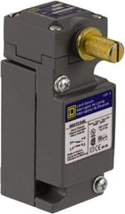 Square D - SPDT, NC/NO, 600 VAC at 1.20 Amp, 600 VDC at 0.10 Amp, Screw Terminal, Rotary Head Actuator, General Purpose Limit Switch - 1, 2, 4, 6, 12, 13, 6P NEMA Rating, IP66 IPR Rating - Exact Industrial Supply