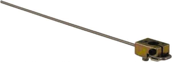 Square D - 10 Inch Long, 0.1200 Inch Diameter, Stainless Steel Body, Limit Switch Operator - Stainless Steel Roller, For Use with Limit Switches - Exact Industrial Supply