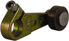 Square D - 1-1/2 Inch Long, 0.63 Inch Diameter, Cast Zinc Body, Limit Switch Operator - Steel Roller, For Use with Limit Switches - Exact Industrial Supply